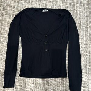 LNA  Women’s Black Sweater Size Small beautiful!